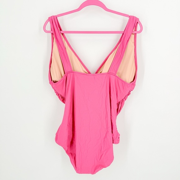 Vibrant Pink One-Piece Swimsuit - Picture 6 of 6